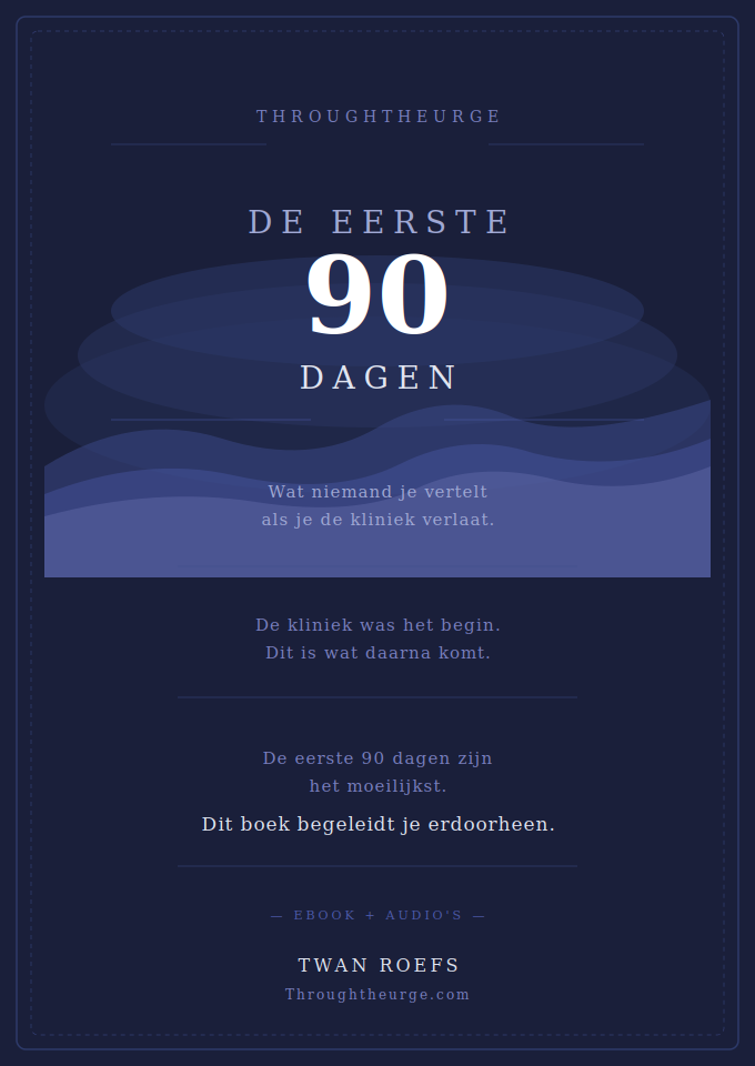 De Eerste 90 Dagen cover
