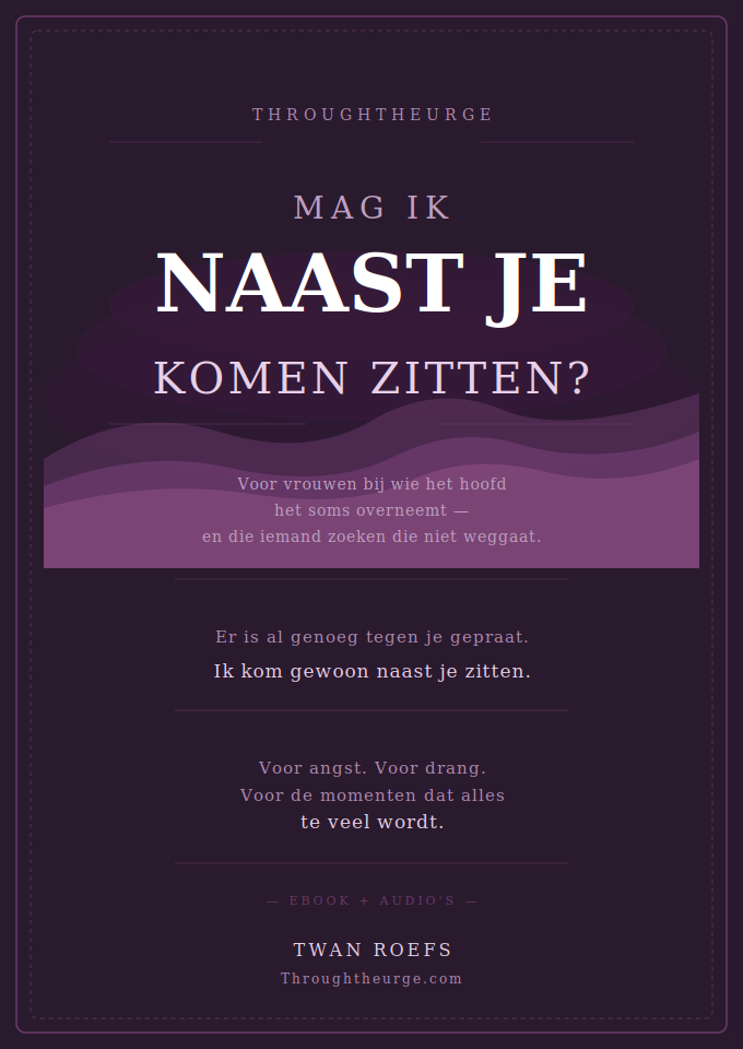 Mag Ik Naast Je Komen Zitten cover