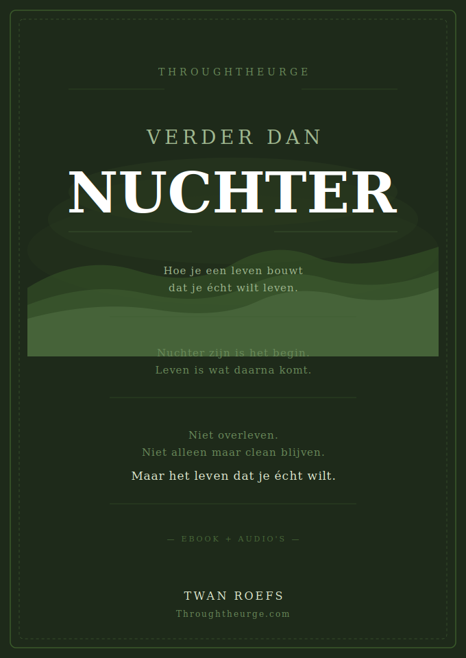 Verder dan Nuchter cover